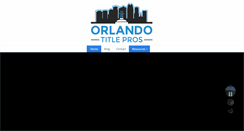 Desktop Screenshot of orlandotitlepros.com