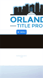 Mobile Screenshot of orlandotitlepros.com